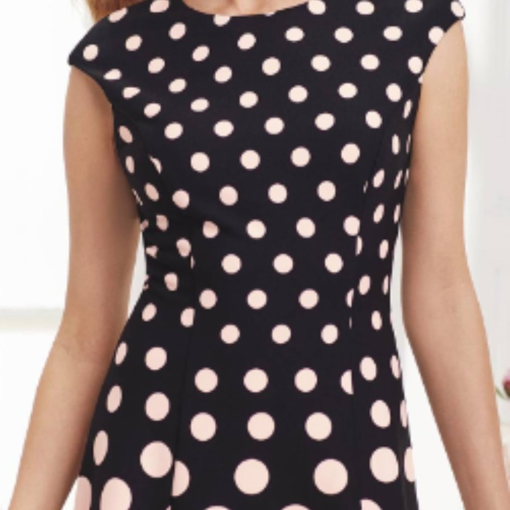Cute summer polka dotted dress